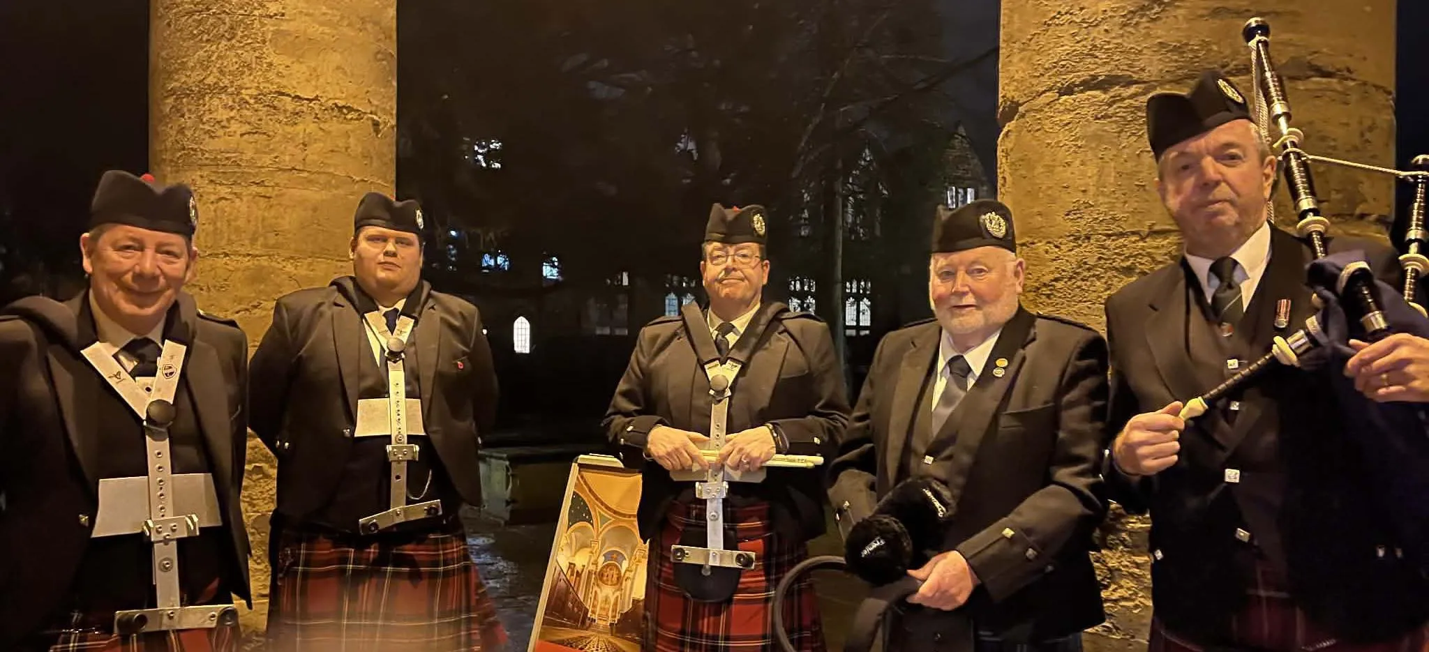 Laidlaw Memorial Pipe Band with Bollywood Dhol Drummers gallery image