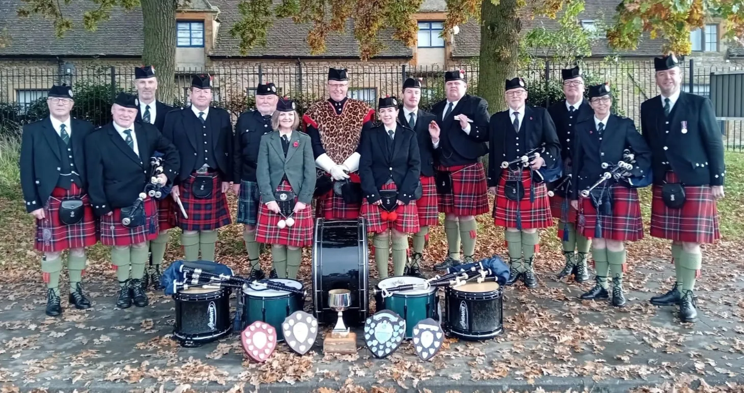 Laidlaw Memorial Pipe Band with Bollywood Dhol Drummers gallery image